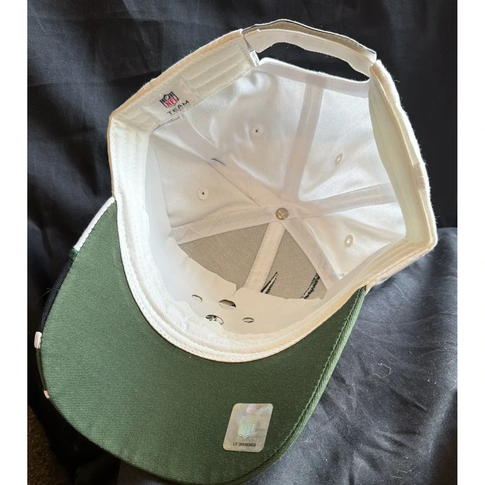 BRAND NEW ADULT NFL  NEW YORK JETS  EMBROIDERED ADJUSTABLE CAP HAT OSFA